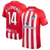 Original Fußballtrikot Atlético Madrid M. Llorente 14 Heimtrikot 2023-24 Für Herren